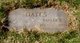 Gravestone of Hannah Mary (Stark) Oates