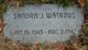 Gravestone of Sandra J. Watrous, 1945-1947
