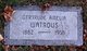 Gravestone of Gertrude Amelia Watrous, 1882-1955