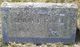 Gravestone of Geneva May (Crouch) Comrie, 1878-1933