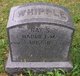 Gravestone of Ray S. and Harriet Malinda 'Het' (Richard) Whipple and son Ross R. Whipple