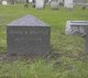Gravestone of Francis Bates 'Frank' Whipple, 1872-1938